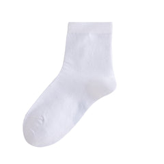 Toddler Boys Girls Solid Socks 5pairs
