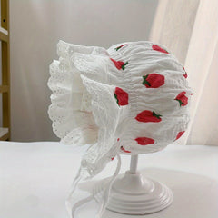 Baby Girl Lace Sun Hat Outdoor Sun Protection