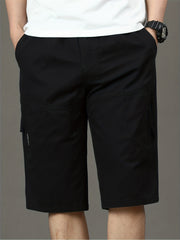 Men's Cotton Cargo Shorts Loose Casual Pants For Summer