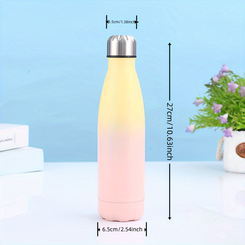 500ml Stainless Steel Double Wall Vacuum Insulated Water Bottle