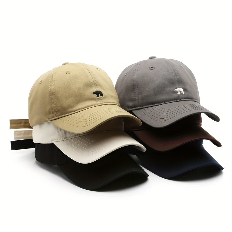 Japanese Retro Embroidered Baseball Cap Spring Autumn Street Style