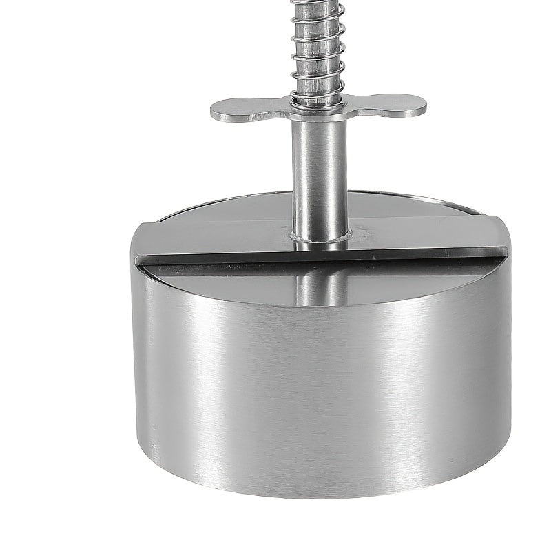 Stainless Steel Hamburger Patty Mold Non Stick Round Meat Press