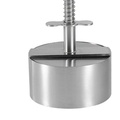 Stainless Steel Hamburger Patty Mold Non Stick Round Meat Press