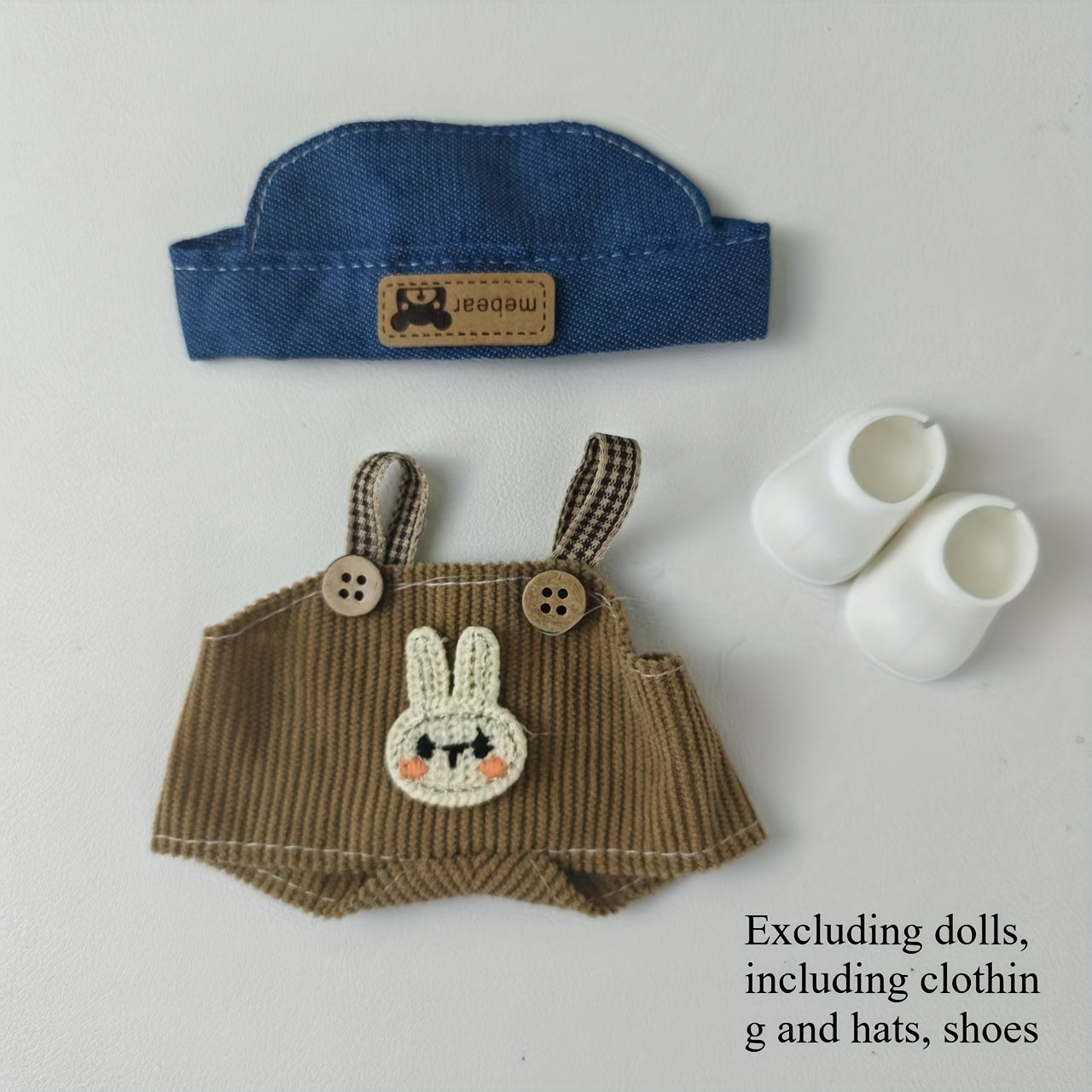 LABU Doll Clothing Set, Valentine's Gift, Exclusively Designed, 16-17cm Doll Out