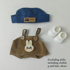 LABU Doll Clothing Set, Valentine's Gift, Exclusively Designed, 16-17cm Doll Out