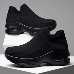 Women's Mesh Slip on Walking Shoes Air Cushion Sneakers