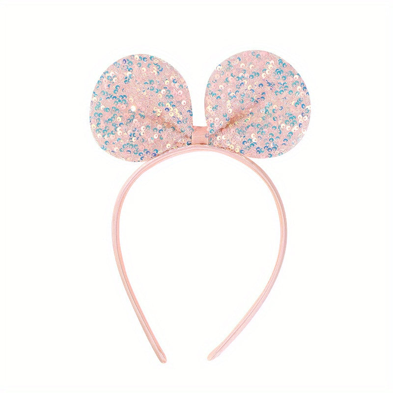 Baby Girls Crown Mouse Ear Hair Hoop Headwear Princess Hair Accessories