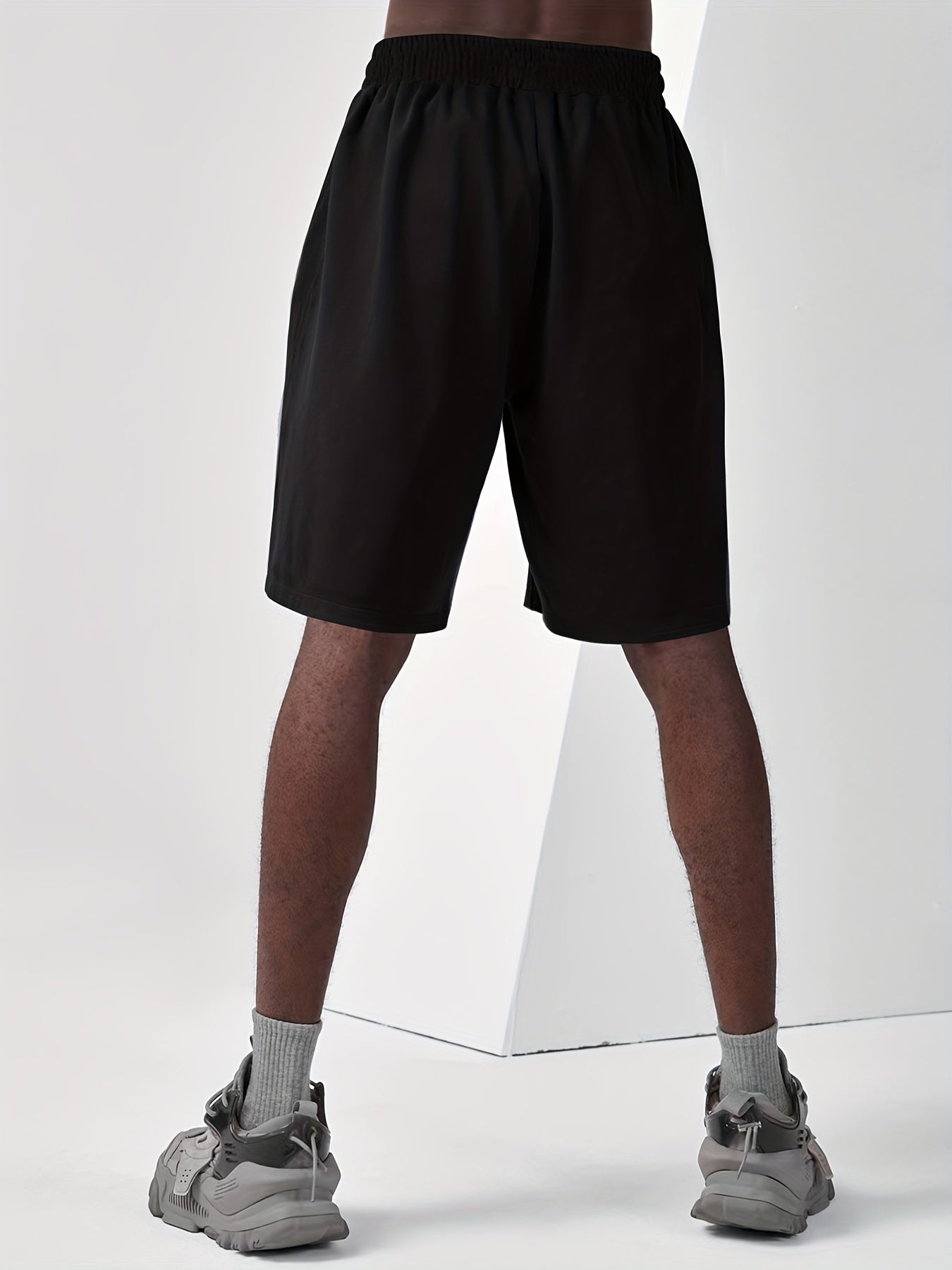 Casual Street Cartoon Print Stretch Drawstring Shorts