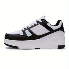 Boy's Roller Shoes Lace Up Detachable Wheels Skate Sneakers