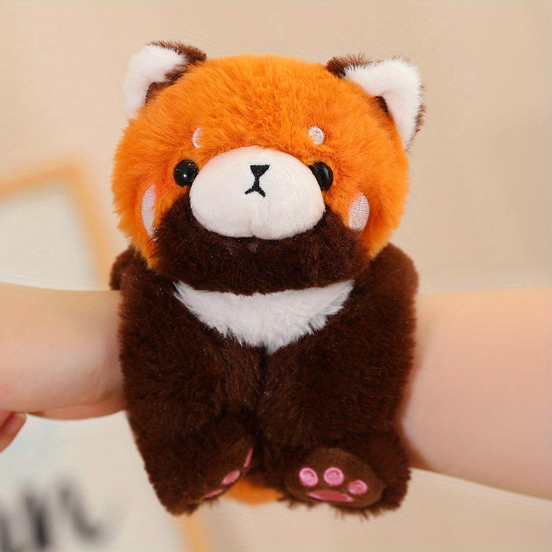Slap Bracelet Stuffed Animal Raccoon Plush Toy