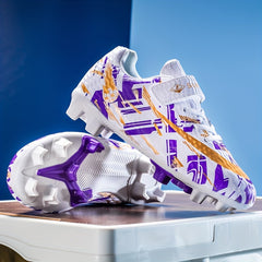 Boy's Non Slip Soccer Cleats with Spikes - Professional Outdoor Shoes