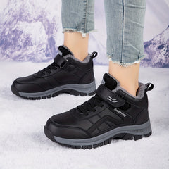 Warm Winter Snow Boots Fur Lined Slip Resistant