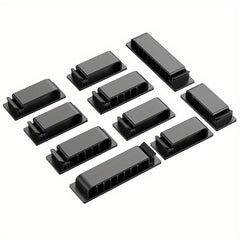 10PCS Cable Management Clips Cord Organizers for Office & Desk