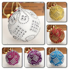 Christmas Diamond Bead Chain & High-end Foam Ball Decoration