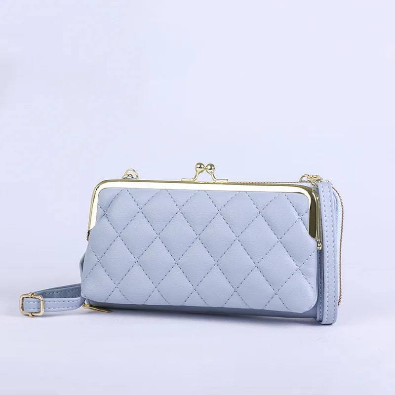 PU Wallet Casual Wallets Portable Purses Zipper Handbag