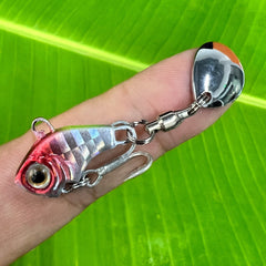 Rotating Metal VIB Fishing Lures With Sequins - 7g-24g