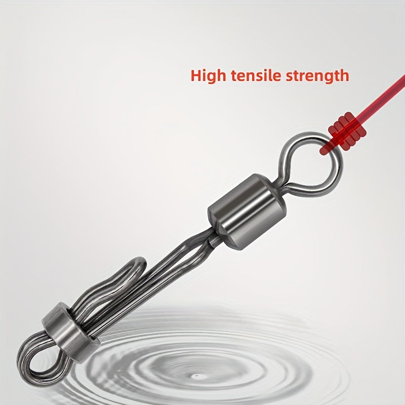 30pcs High Strength Quick Connection Ring for Sea Fishing Casting Rod