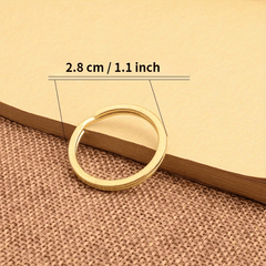 Portable Folding Magnifying Glass Key Chain