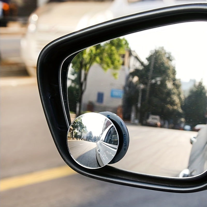 Car Infinity Small Round Mirror 360 Degree Reverse Blind Spot Mirror