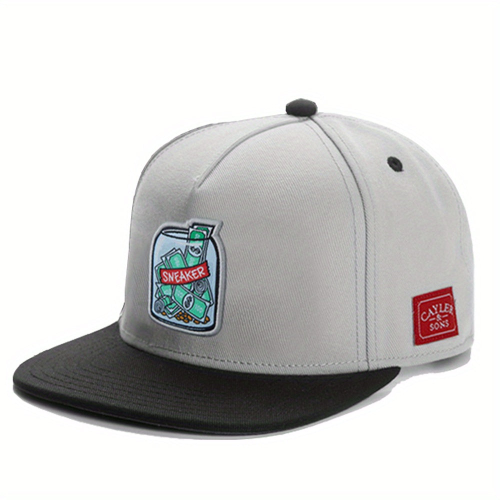 Men's Hip Hop Flat Brim Hat