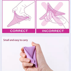 Women's Emergency Portable Urinals Standing Urine Bucket