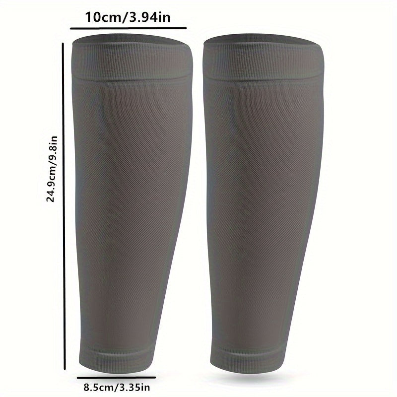 Compression Leg Sleeves for Men - Calf Protector for Running, Cycling, Soccer
