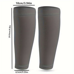 Compression Leg Sleeves for Men - Calf Protector for Running, Cycling, Soccer