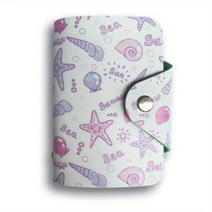 Cartoon PU Leather Card Holder 24 Slots