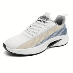 Men's Lightweight Woven Knit Sport Shoes for Running