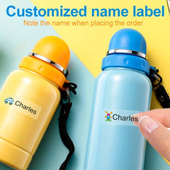 240 Waterproof Name Stickers for Students, Label Books & Supplies