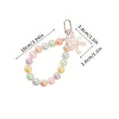 Colorful Bear Key Chain Phone Chain For Girls