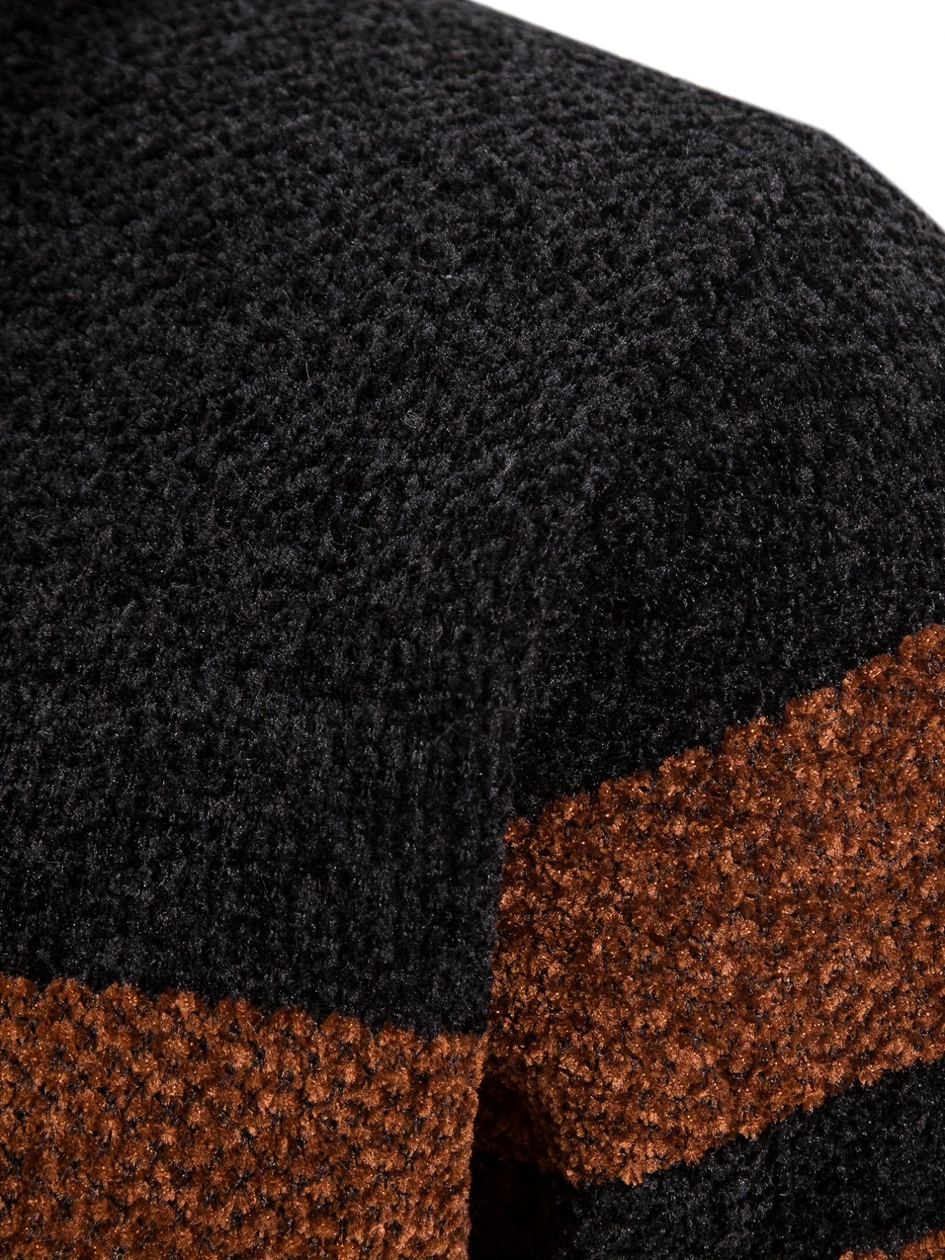 Fleece Hooded Jacket Men's Zip Up Coat Fall Winter