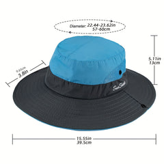 Women's Mesh Ponytail Sun Hat UV Protection Boonie Hats