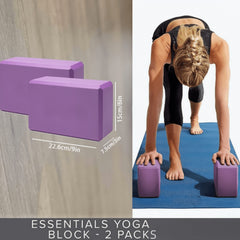 EVA120g High Density Yoga Brick Non slip Solid Fitness Brick