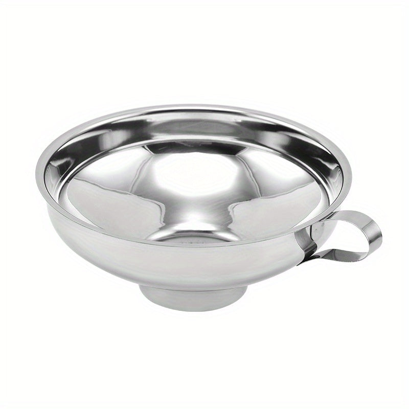 Stainless Steel Funnel for Salads Sauces Jams Oils and Wines