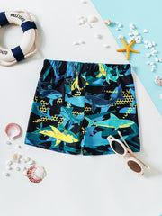 Boys Leaf Swim Trunks Surf Shorts Kids Casual Clothes