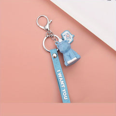 Geometric Animal Keychain for Bags - Perfect Holiday Gift