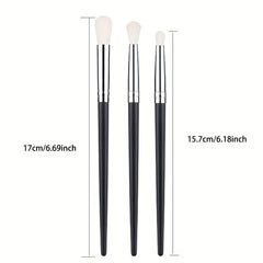 3pcs Eyeshadow Brush Makeup Brush Set Eye Brush Nose Shadow Brush