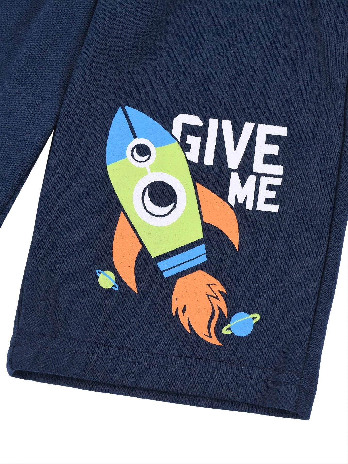 Boys Rocket Shorts Casual Summer Kids Clothes