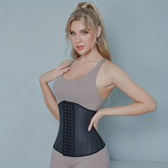 25 Steel Bones Latex Waist Trainer for Weight Loss