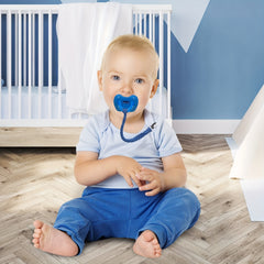 6pcs Unisex Pacifier Clips Braided Holders for Boys & Girls