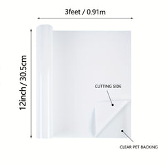 Guangyintong HTV Vinyl Roll - Easy to Cut & Weed - Permanent Vinyl