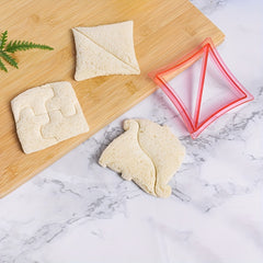Animal Geometric Sandwich Cutters Set - Biscuit Molds Baking Tools