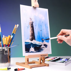 Watercolor Paint 24pcs Set Vibrant Colors 12ml Tubes Rich Pigments Non Toxic