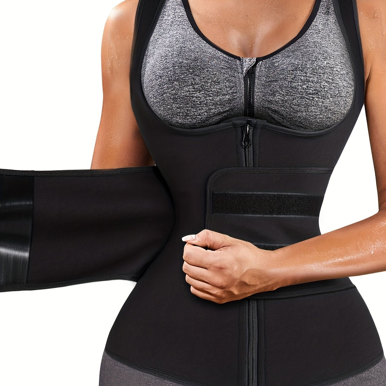 Shaping Tank Top Waist Trainer Tummy Control Open Bust Top