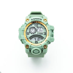 Unisex Military Watch Multifunction Waterproof Alarm Clock