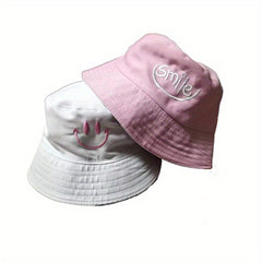 PC Summer Bucket Hat 2 Sided Patchwork Graffiti Outdoor Hip Hop Foldable Bob Fis