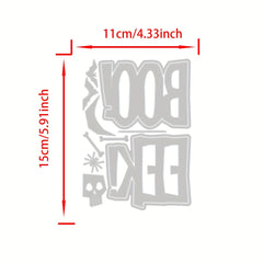1pc Hallowmas Metal Cutting Dies Stencils DIY Scrapbook Card Craft Embossing