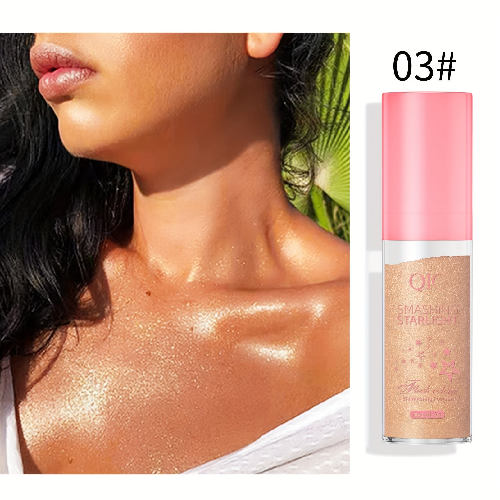 Brightening Full Body Highlighter Powder Glitter