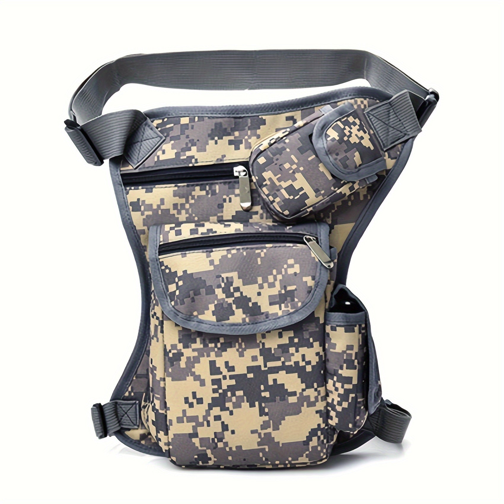 Men's Multifunctional Waist Leg Bag Outdoor Sports Waist Bag